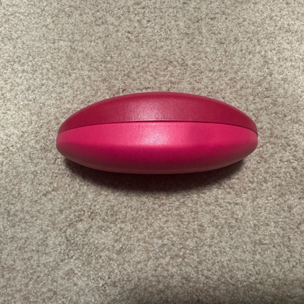 Lancel Pink Oval sunglasses Case only